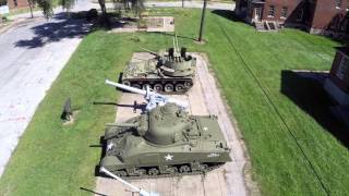 Abandoned Historic Fort Wayne - Detroit, MI - Filmed with DJI Phantom 2 Drone