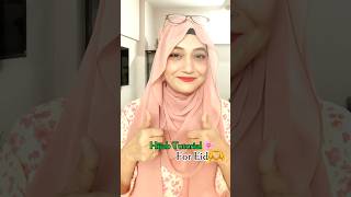 Hijab Tutorial for Eid | Easy & full coverage #hijab #hijabtutorial #respect #hijabstyle