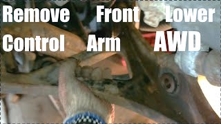 Remove 🔧 Lower Control Arm Chrysler 300 Dodge Charger Or Magnum 🚘 AWD DETAILED