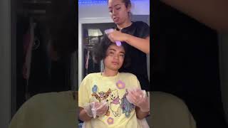 Autistic nonverbal teen cute hairstyle