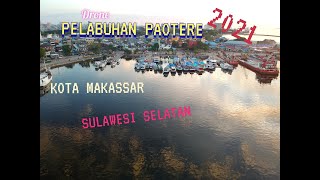 Situasi Sore Hari Pesona Pelabuhan Paotere kota Makassar Vidio Drone 2021-2022