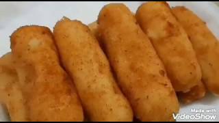 የተጠበሰ ድንች potato croquettes كروكيت بطاطس