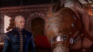 Inquisitor Trevelyan and Iron Bull establish sex rules (Dragon Age™: Inquisition)