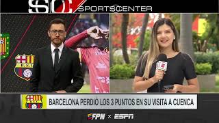 ¡BARCELONA CAE ANTE DEPORTIVO CUENCA : HOLAN HABLA DE LAS COMPLICACIONES Y LOS PRÓXIMOS RETOS!