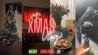 VLOGMAS: MERRY CHRISTMAS +*NEW  CAMERA* +BAKING COOKIES + & MORE