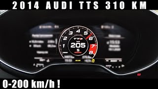 2014 Audi TTS 310 PS Acceleration / Przyspieszenie 0-200