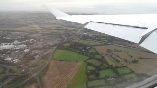 Birmingham BHX Airport take off