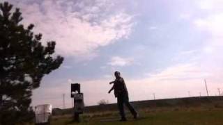 Disc golf driving form -- Nov 1st 2011