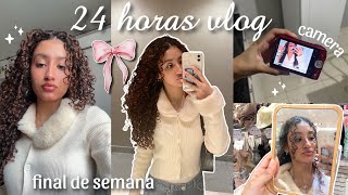 24 horas comigo no FINAL DE SEMANA! | nova câmera digital, shopping, grwm, unhas & mais