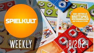 Weekly 18/2024 // Brettspiel-Reviews, Spieletreff, Vorschau