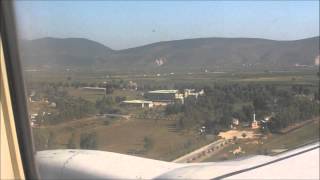 ArkeFly B737-800 landing at Milas-Bodrum Airport