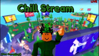 ROBLOX PLS Donate LIVE!! (Raising + Chilling)