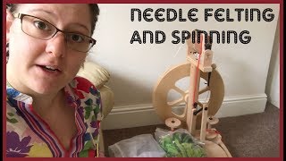 Needle felting club and spinning guilds