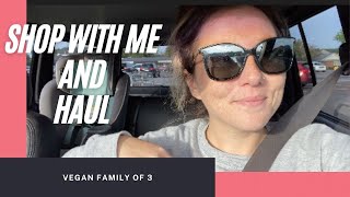 Shop with Me & Weekly Grocery Haul | REALISTIC VEGAN FAMILY