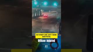 Head on swivel! ….thankfully the officer survived. FULL VIDEO 👇