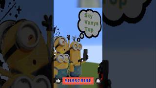 🔥👍🤩Minions I love this cartoon and you?? ❤#minecraft #shortvideo #minecraftpe #shorts #short