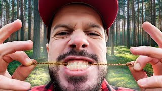 FABRIQUER DE LA FICELLE BUSHCRAFT ! (cordelette végétale) | KIT 2 MINUTES #14