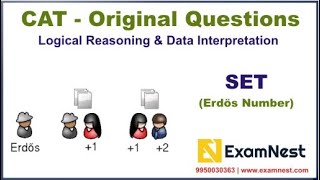 LRDI - CAT Original Questions | Erdös Number |  Before Year 2009 | Previous Year Paper