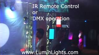 Lumin Lights LED RC Panel (remote control) as seen at DJ Expo 2012