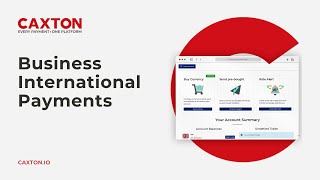 Caxton Product Demo: An Overview to Business International Payments