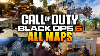 All Black Ops 6 Multiplayer Maps Gameplay!