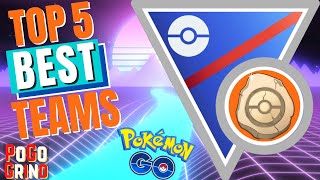 Top 5 BEST Fossil Cup Teams For Pokemon GO Battle League!!