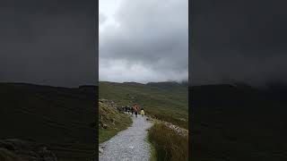 Hiking up Snowdon Mountain 4