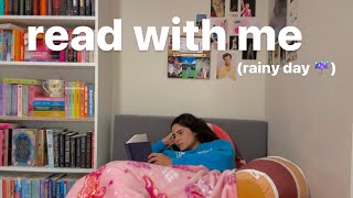 read with me real time during a rainy day ☔️📖 (let's read together)