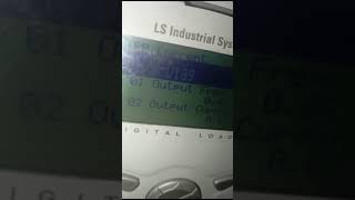 LS VFD 10HP FAULT HW ALARM 🚨 OVER