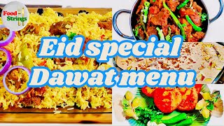 Bakra Eid Special Dawat Menu| Eid recipes Pakistani| Eid Dawat Special Recipes |