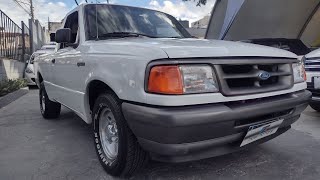 Raridade! Ford Ranger XL 1997 em excelente estado de conservação. Confira!