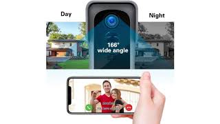 WiFi Video Doorbell Camera with Chime