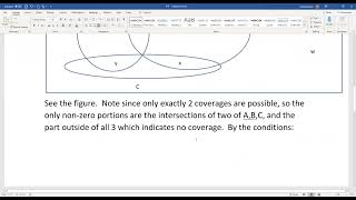 Actuarial SOA Exam P Sample Question 14 Solution