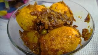 Dim kosha or Egg Curry.....