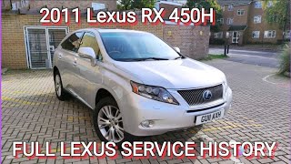 Condition Video: 2011 LEXUS RX450H SEL - CAMERA, DVD PLAYER, FULL LEXUS SERVICE HISTORY