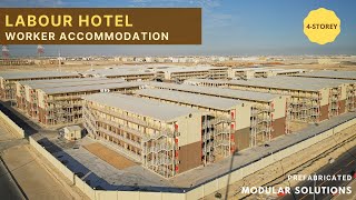 DORCE Prefabricated  - QATAR Labour Camp for 4.000 Worker