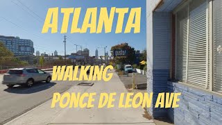 Walking Atlanta : The Carlton to Georgia Tech via Ponce De Leon Ave | November 2023