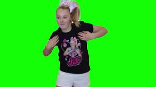 jojo siwa default dance greenscreen