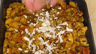 طريقة عمل صنية البطاطس بالفراخ اللذيذة جداً😋🍗🍗🥔🥔