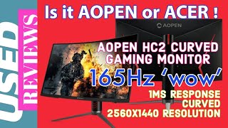 AOPEN HC2 Curved Gaming Monitor 32HC2QURP 2560 x 1440 1MS Fire Legend (ACER)