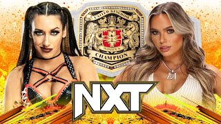 Jacy Jane VS Maxxine Dupri - UK Womens Champion (NXT #2 WWE 2K24)