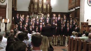 I Am With You by Derrick Fox - St. Christopher's 7th and 8th Grade Choir