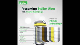 Stellar Ultra - 7 Layer Stainless Steel Tank