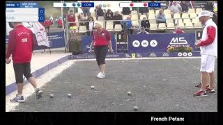 French Petanque Championship Mixed Doublet 2024, BONETTO MICKAEL vs BALDINO MICKAEL