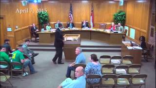 Council Meeting - April 7, 2015