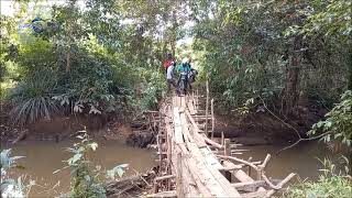 Alhamdulillah, semuanya selamat meyeberangi  2 jembatan darurat 🤲