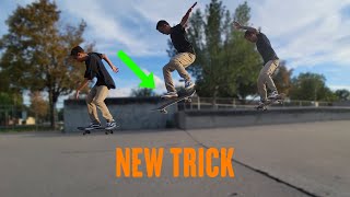 LEARNING NOSESLIDE NOLLIE BIGSPIN!