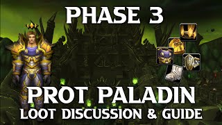 Phase 3 Prot Paladin Gear Discussion & Guide.