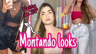 MONTEI 3 LOOKS NO ESTILO PATTY DE SP ✨❤️‍🔥