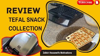 Review: Tefal Snack Collection  4 Plattensets für Panini, Waffeln, Sandwich und süße Küchlein